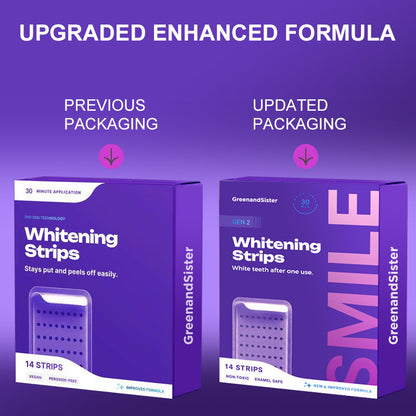 Purple Teeth Whitening Strips 14 Strips