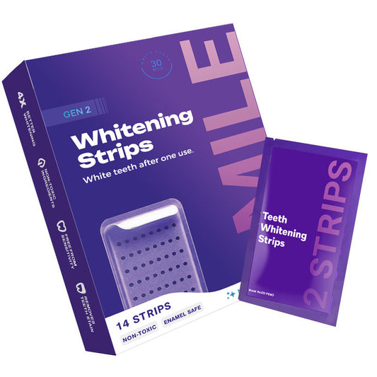 Purple Teeth Whitening Strips 14 Strips